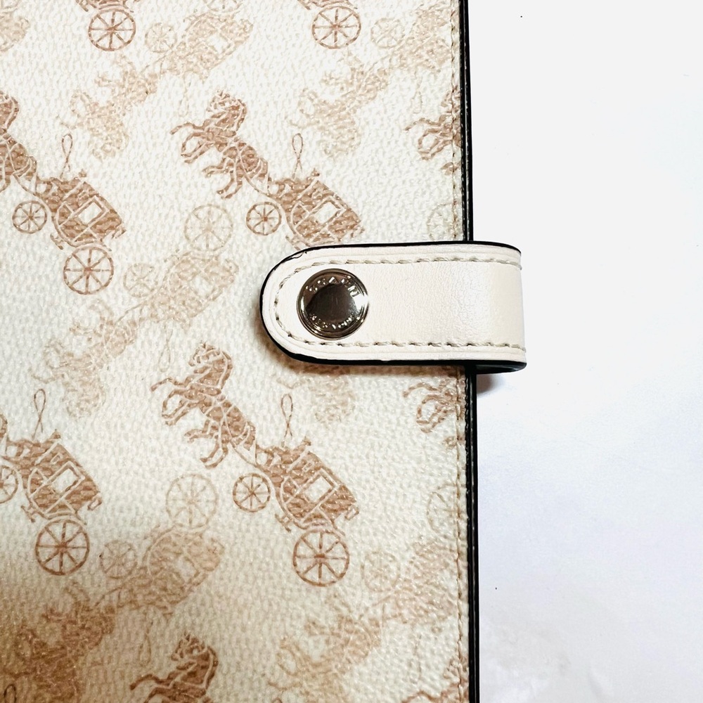 COACH NOTEBOOK with Horse and Carriage Print - Picture 2 of 5